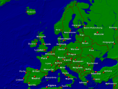 Europe (Type 2) Towns + Borders 1600x1200